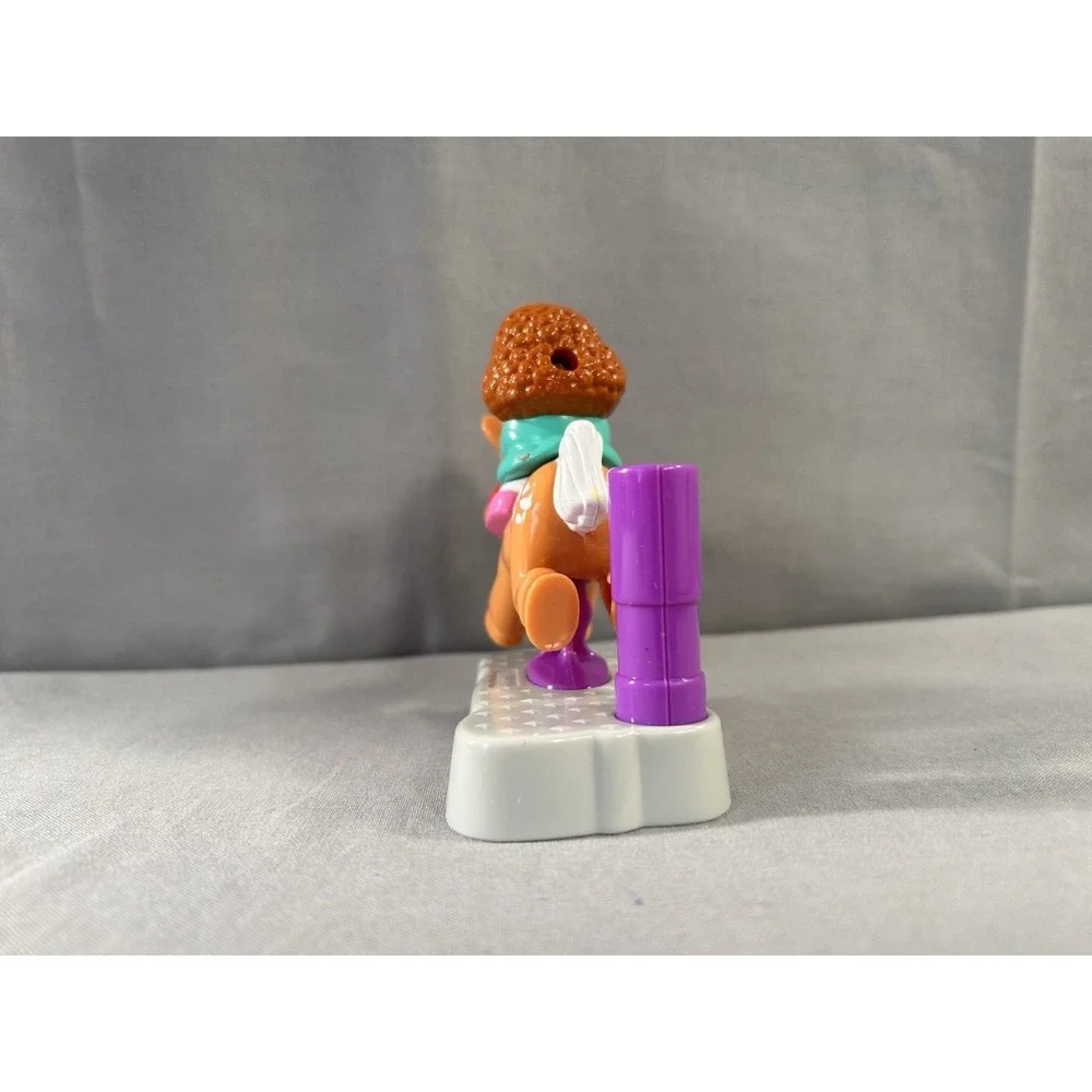 2004 Fisher-Price Little People Maggie on Horse Ride McDonald's Happy Meal toy